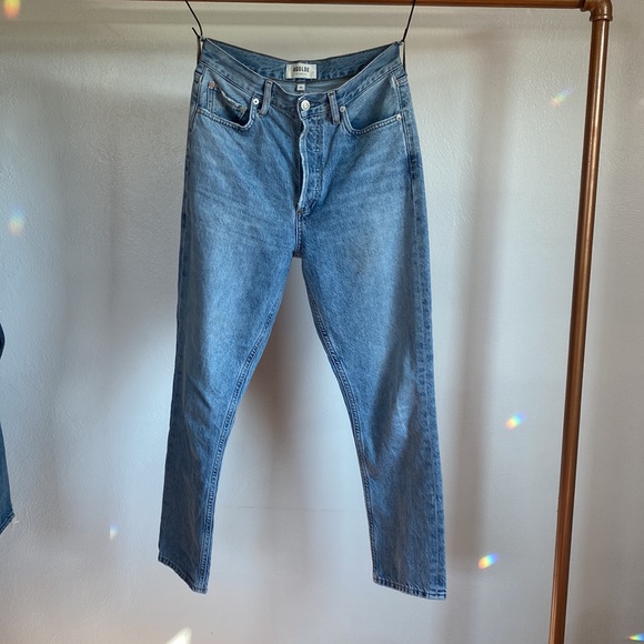 Agolde, riley, medium blue, size 25 - Picture 3 of 8